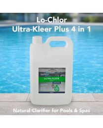 Lo-Chlor Ultra-Kleer Plus 4 in 1 Natural Liquid Clarifier 5L – Pool and Spa Chemical