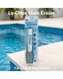 Lo-Chlor Erase It Stain Eraser for Spas & Vinyl Pools – Chemical-Free Surface Cleaner