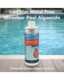 Lo-Chlor Metal Free Miraclear Pool Algaecide 1L - Pool Chemical