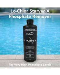 Lo-Chlor Starver X High-Strength Phosphate Remover 1L – Pool Chemical