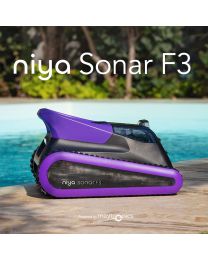 Maytronics Niya Sonar F3 Cordless Robotic Pool Cleaner. Floor, Wall, Waterline