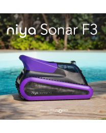 Maytronics Niya Sonar F3 Cordless Robotic Pool Cleaner. Floor, Wall, Waterline