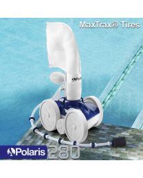 Polaris Vac-Sweep 280 Pressure Pool Cleaner w/ MaxTrax Tyres. Wall-Climbing, 2Y Warranty