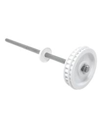 Polaris Vac-Sweep 380/360 Transfer Pulley/Drive Shaft Assembly W7330212 - Genuine Pool Cleaner Spare Part