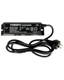 PAL Lighting Powerite P1 Single Output (1 x 12V, 50VA) Plug-In Low Voltage Transformer for Pool Lights