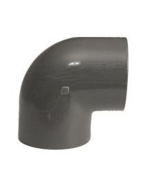 PVC 90 deg Elbow 40mm Black