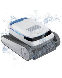 Robo-Tek Robo-Charge Cordless Robotic Pool Cleaner. Floor, Wall, Waterline