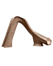 S.R.Smith Typhoon Deck Mounted Right Curve Pool Slide - Sandstone