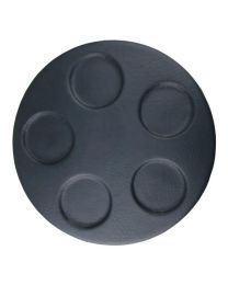 Esky Round Lid Grey with 5 Hole Indentations - Spa Accessories