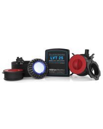 Spa Electrics Atom EMC Series 1 x Single Colour (Blue/White) LED Pool Light w/ Concrete Mounting Kit, 20M Cable and LV25 Transformer