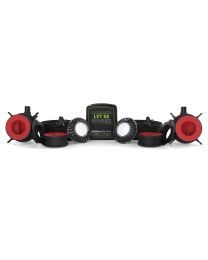 Spa Electrics Atom EMC Series 2 x White LED Colour Pool Light w/ Concrete Mounting Kit, 30M Cable and Dual LV50 Transformer