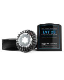 Spa Electrics Atom EMF Series 1 x White LED Colour Pool Light w/ Fibreglass Mounting Kit, 30M Cable and LV25 Transformer