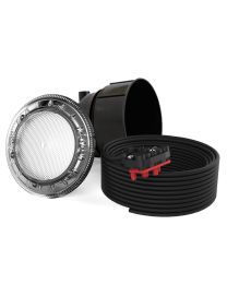 Spa Electrics Quantum WNF Series 1 x White LED Colour Pool Light w/ Fibreglass Mounting Kit and 20M Cable