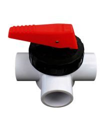 Spa Quip 3 way valve 40mm