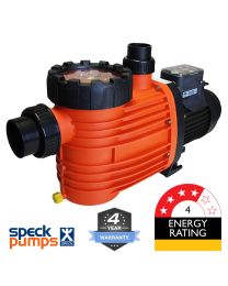 Speck Eco Pro VS Energy Efficient Variable Speed Pool Pump. 4Y Warranty, 4 Star Rated, Quiet