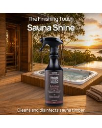 The Finishing Touch Sauna Shine 500mL Spray Bottle – Spa Chemical