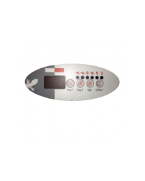 Gecko TSC-9 / K-9 Touch Pad With Overlay 4 Button for Spa Controller G-0202-007135 - Spa Spare Part