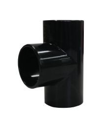 Vinidex PVC Tee 40mm Black