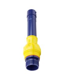 Zodiac Baracuda G2 Pearl Blue Outer Extension Pipe w/ Yellow Hand Nut (Twist and Lock) W70511 - Genuine Pool Cleaner Spare Part