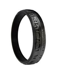 Zodiac EvoLux EX5050/EX6050 iQ, EX4000/EX5000/EX6000 iQ, Viron QT1000/QT1050 Tire VR S (Wheel Cover, Black R7021) R0865500 - Genuine Pool Cleaner Spare Part