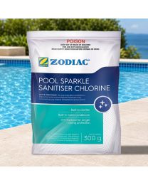 Zodiac Pool Sparkle Sanitiser Chlorine 300g – Pool Chemical