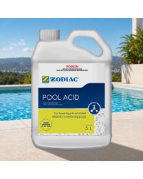 Zodiac Liquid Pool Acid pH & Total Alkalinity Reducer 5L – Pool Chemical (DG)