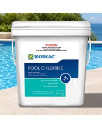 Zodiac Non-Stabilised Pool Chlorine 4kg – Pool Chemical (DG)