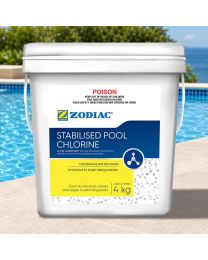 Zodiac Stabilised Pool Chlorine 4kg – Pool Chemical