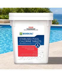 Zodiac Stabilised Pool Chlorine Tablets 10kg – Pool Chemical (DG)