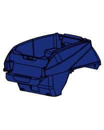 Zodiac FreeRider FR1000/FR2000 IQ, Duo-X DX3000/DX4000/DX4050 iQ Body Housing CN B Navy Blue R0902600 - Genuine Pool Cleaner Spare Part