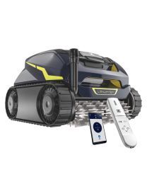 Zodiac FreeRider FR2000 iQ Cordless Robotic Pool Cleaner w/ Dual Stage Filtration, Charging Station, Remote Control and Caddy. Floor, Wall, Waterline. WiFi.