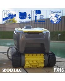 Zodiac FX18 Robotic Pool Cleaner for Tiled Pools. Ultra Light & Compact
