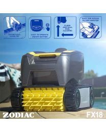 Zodiac FX18 Robotic Pool Cleaner. Floor, Wall, Waterline. Ultra Light & Compact