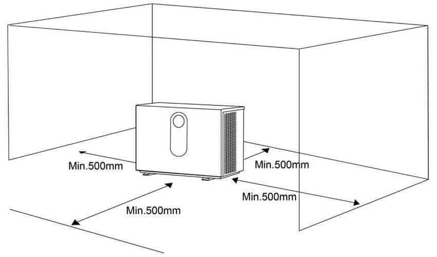 AquaSolis Heat Pumps Ventilation-Requirements for 17kw and below models