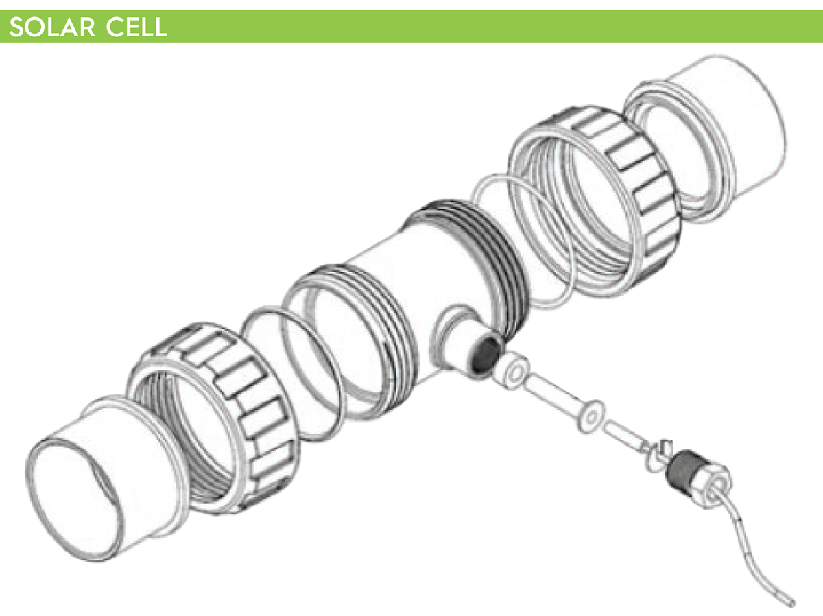 AstralPool Solar Cell Diagram 
