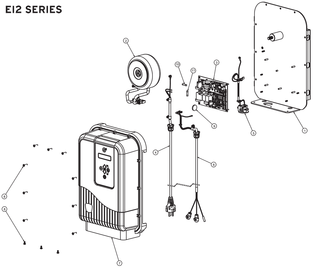 Zodiac Ei2 Series Parts Diagram
