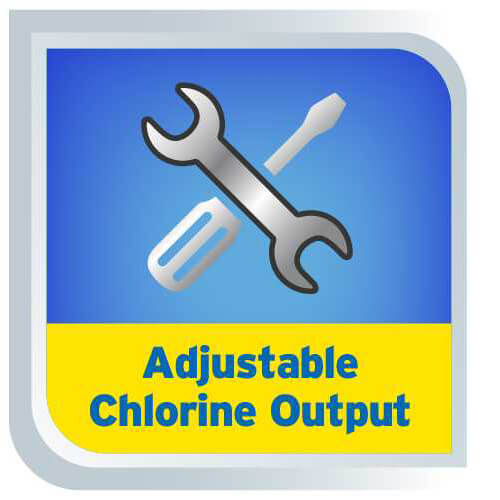 Zodiac Ei3: Adjustable Chlorine Output
