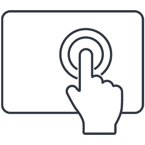 LCD Touchscreen Icon