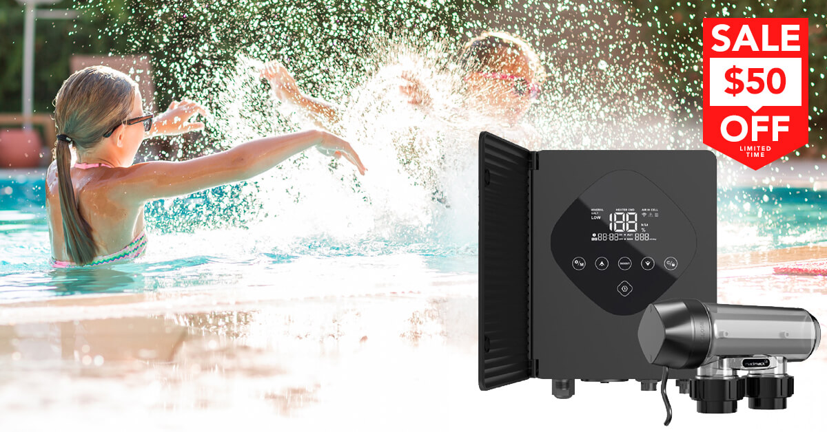 Madimack InverCHLOR Intelligent Salt and Mineral Pool Chlorinator