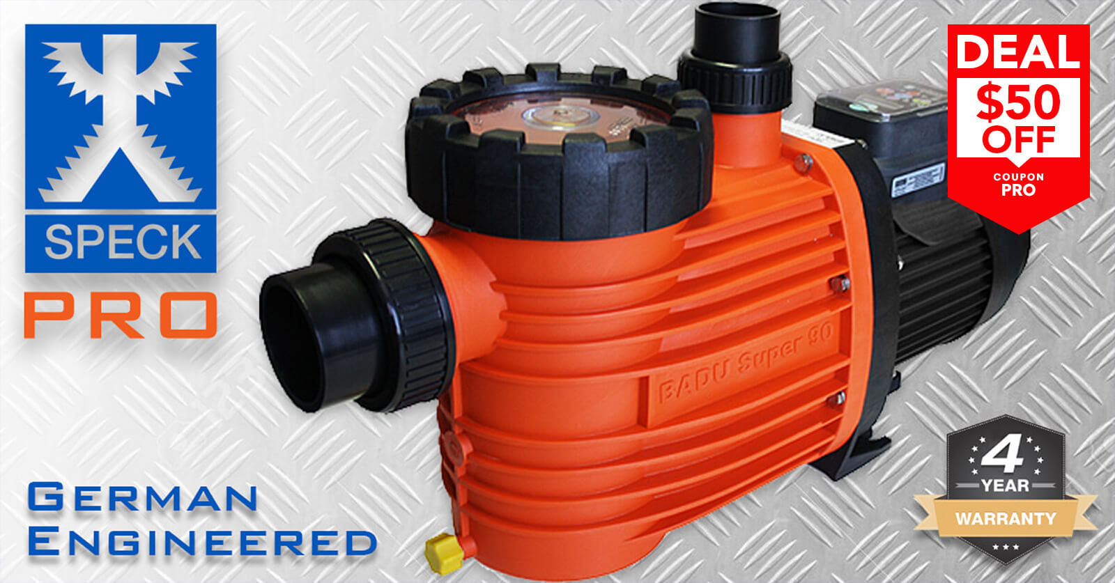 Speck Eco Pro Variable Speed Pool Pump