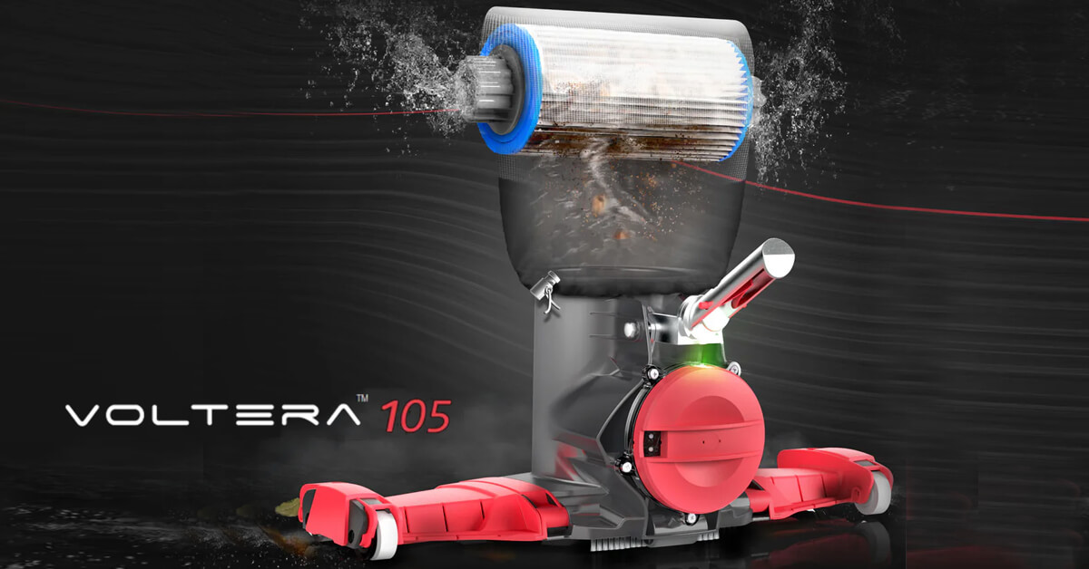  Voltera 105 Cordless Pool Vacuum.