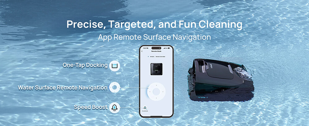 App remote surface navigation – precise, targeted, and fun