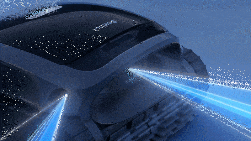 Intelligent navigation with 16 sensors