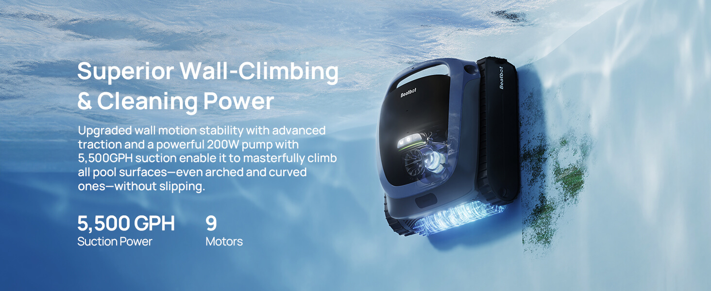 Powerful cleaning performance