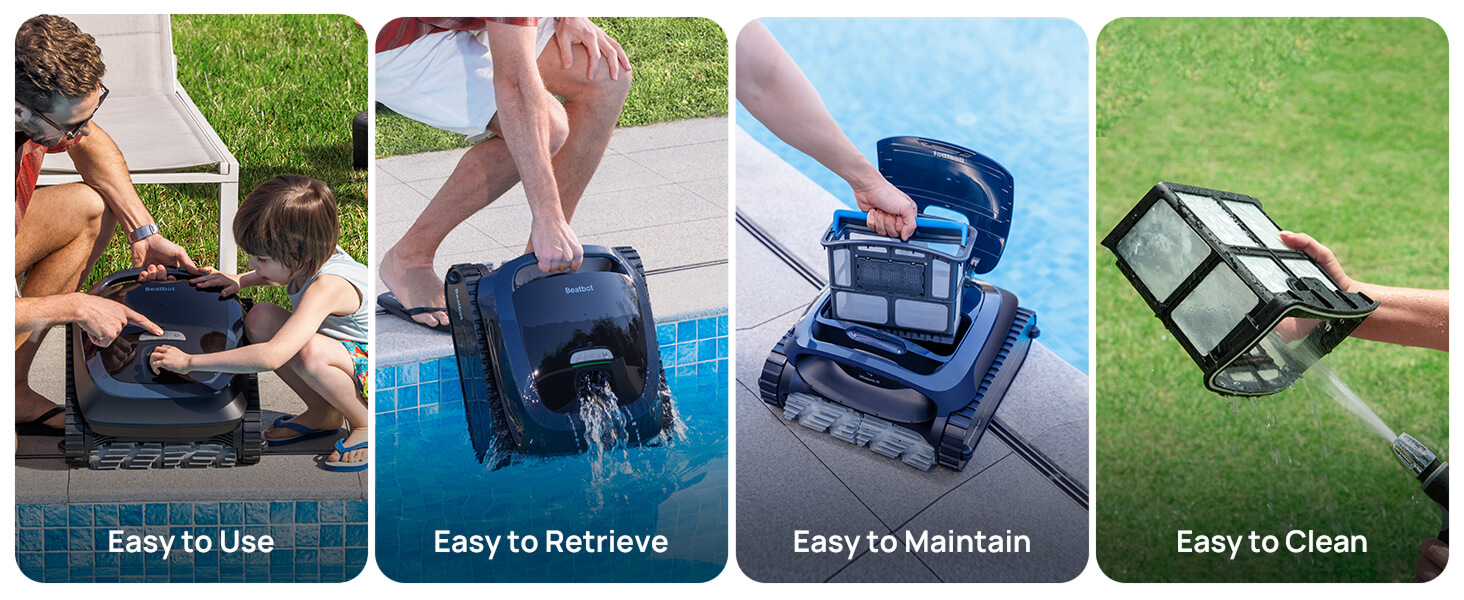 Smart pool cleaning made simple.