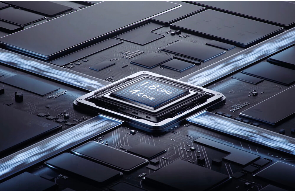 Powerful 4-core 1.8GHz CPU for pool mapping