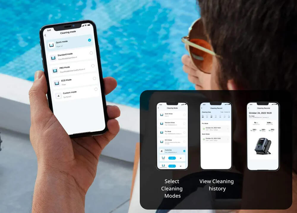 Full control via app and OTA updates