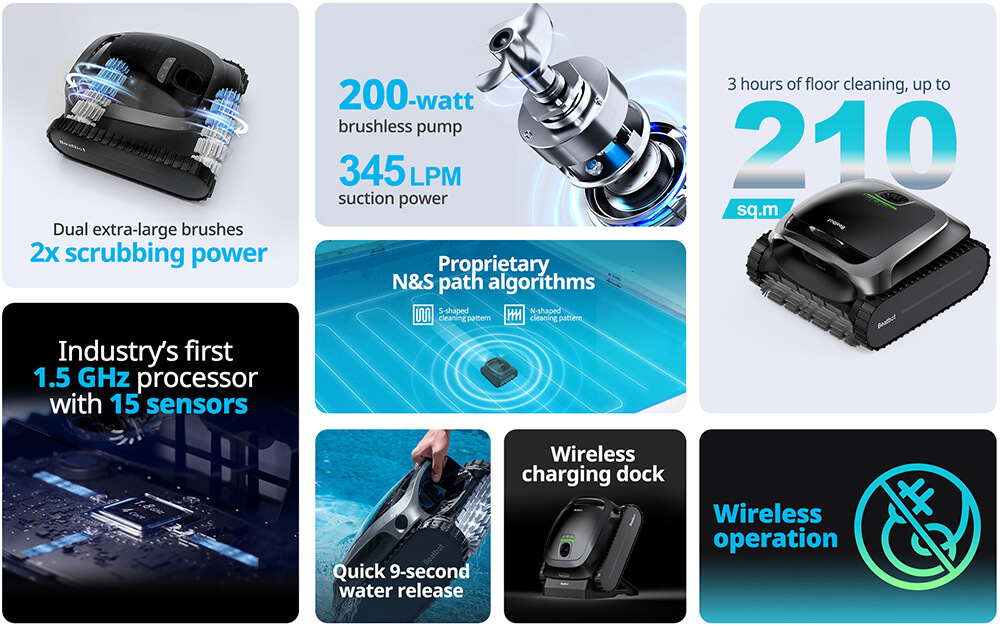 Beatbot AquaSense Key Features