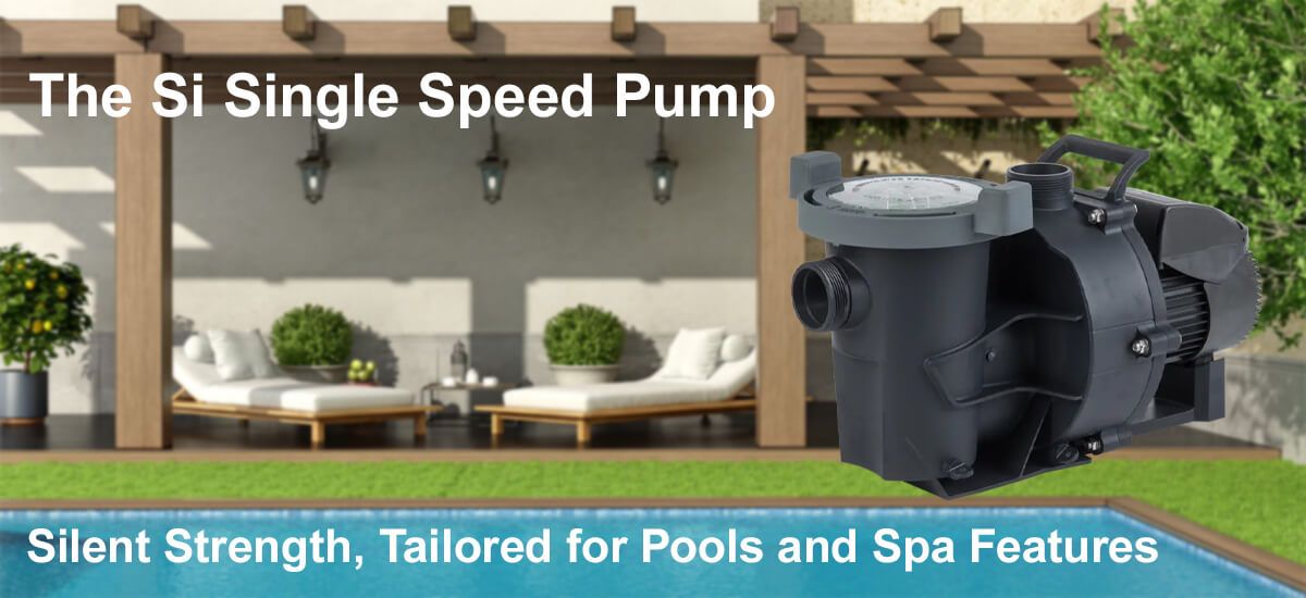 INSNRG Si 200 Single Speed Pool Pump Banner