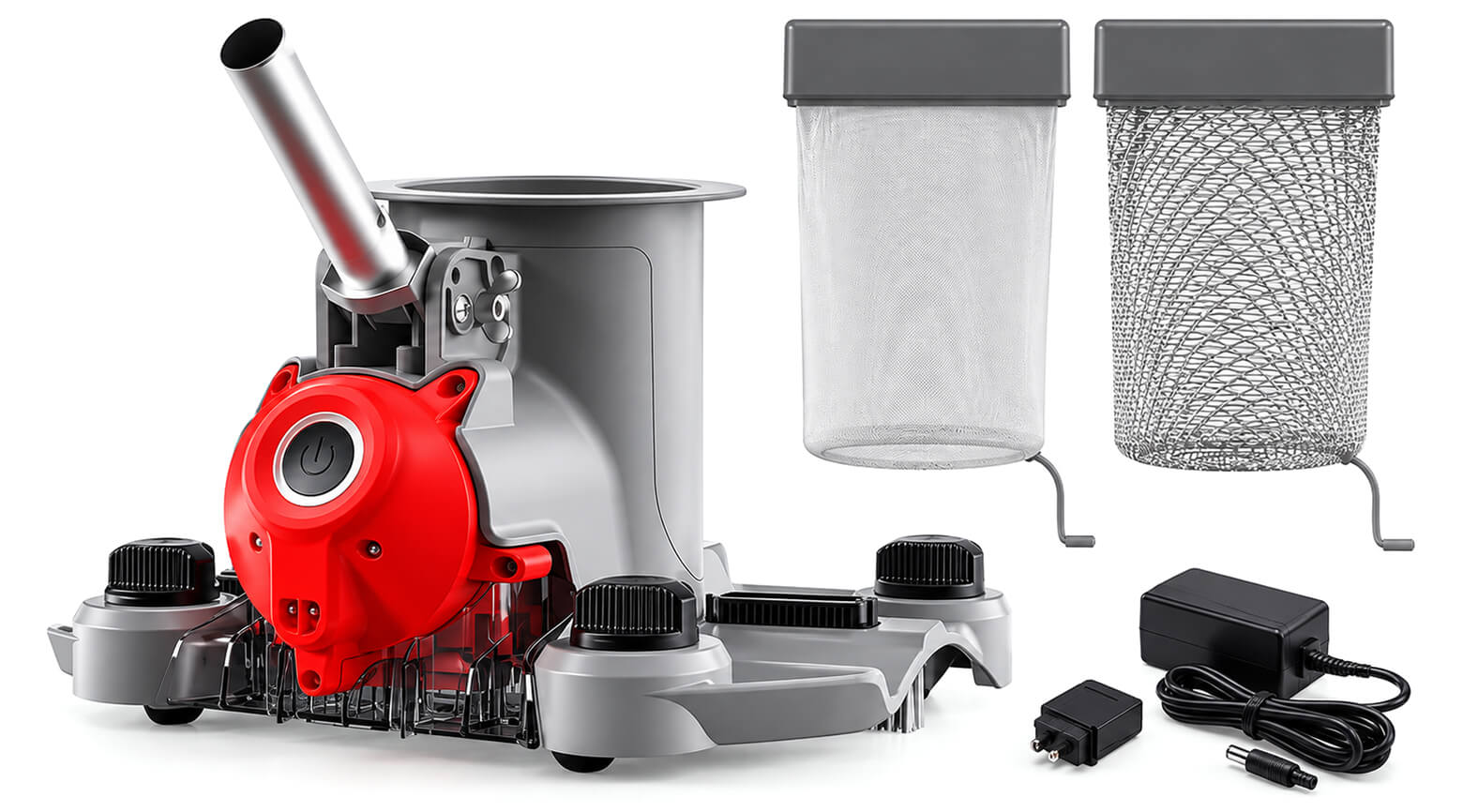 Kokido Voltera 120 pool vacuum and included accessories